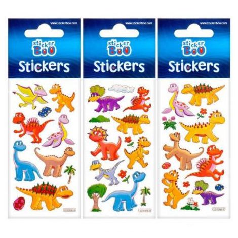 Naklejki StickerBoo Dinozaury